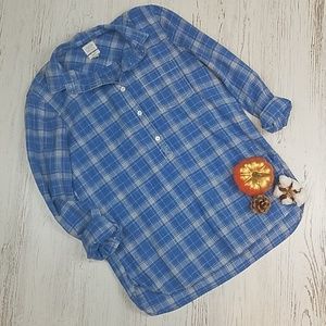 J.Crew Boy Fit Plaid Tunic